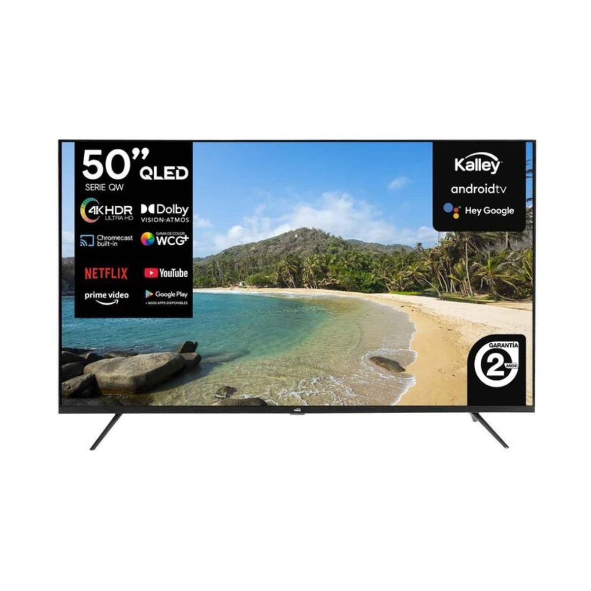 Televisor Kalley 50 pulgadas QLED – Kalley nuevo y original