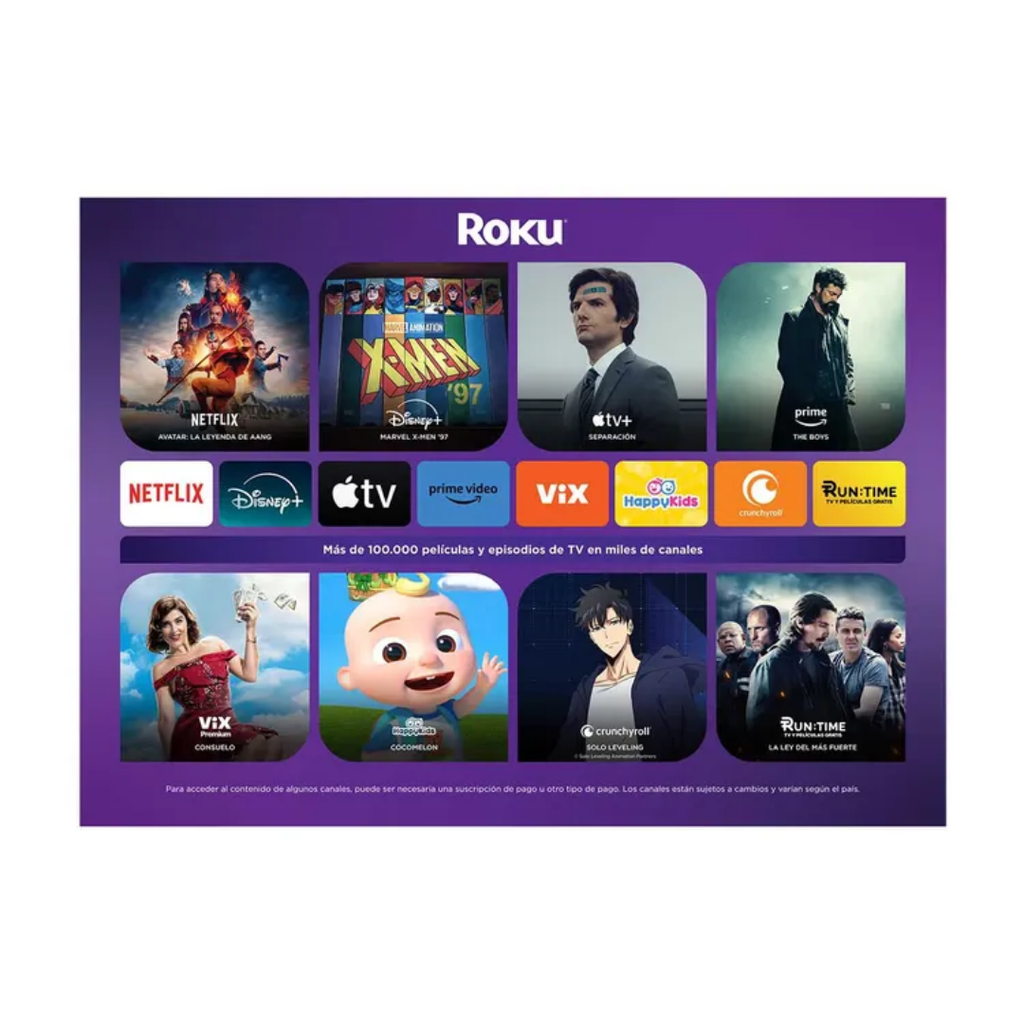 Televisor Kalley 32 pulgadas FHD Roku TV – vista 2