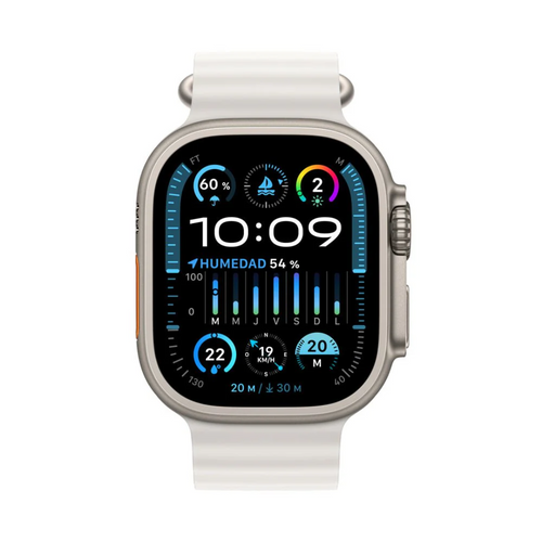 Apple Watch Ultra 2 Blanco | Caja de Titanio de 49 mm – vista 2