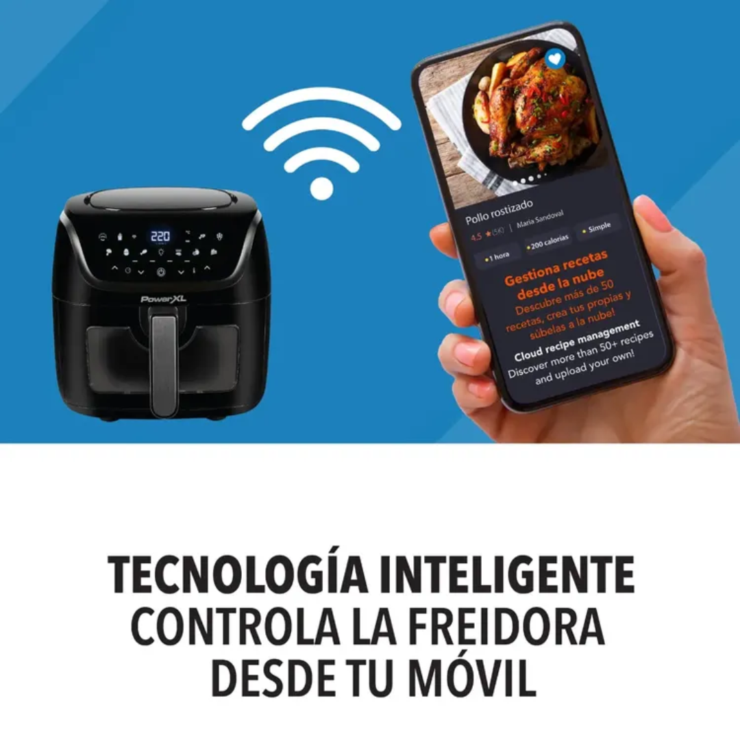 Freidora de Aire PowerXL 5.7 L WiFi – vista 2
