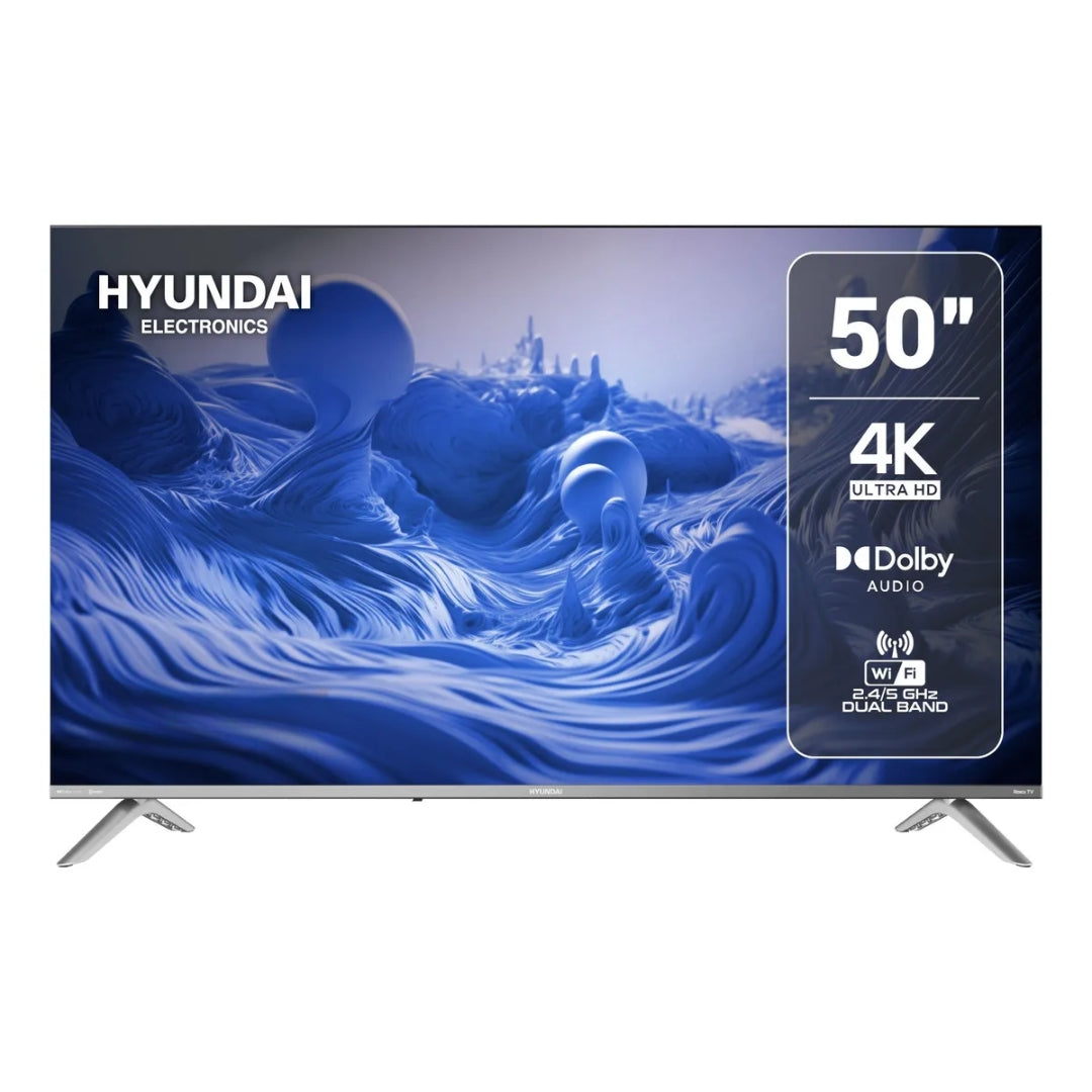 Televisor Hyundai LED Smart TV 50" UHD 4K – Hyundai nuevo y original