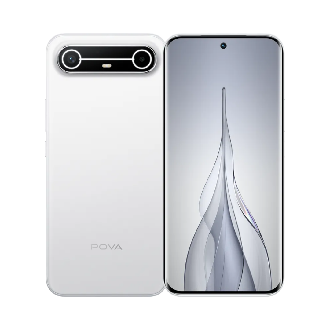 Tecno Pova Slim 5G 256GB 8GB RAM color Blanco
