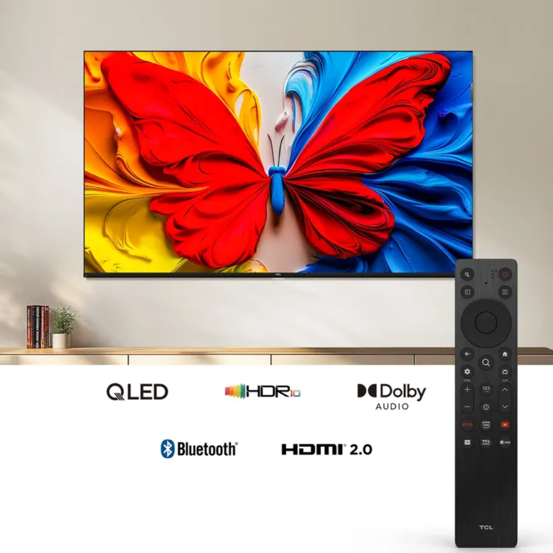 Televisor TCL 43" S5K FHD QLED Google TV – vista 3