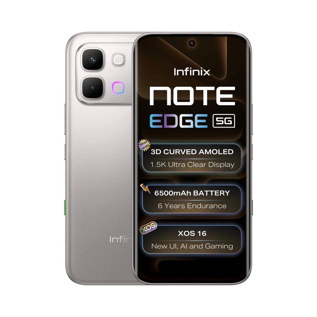 Infinix Note Edge 5G 256GB 8GB RAM color Gris