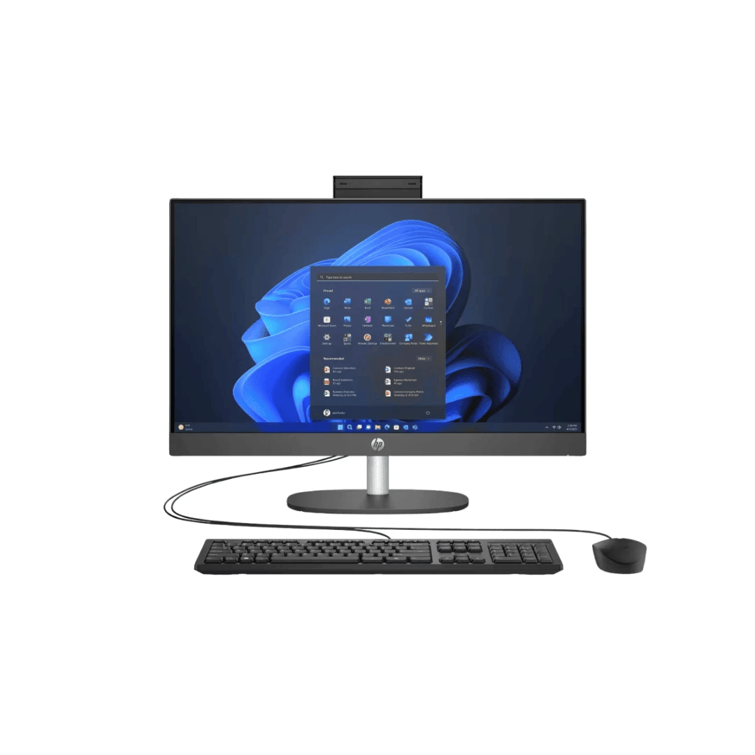 Computador HP Todo en Uno 240 Ultra 7 155U 512 GB | Intel Core Ultra 7-155U 12 núcleos | 23.8" color 24GB RAM / 8GB RAM